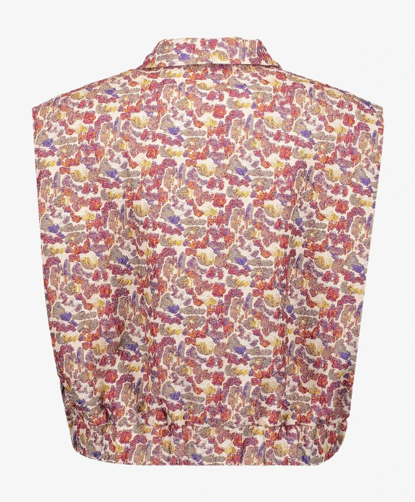 Geisha Gilet animal multicolor