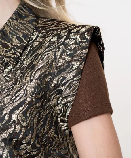 Geisha Gilet Animal