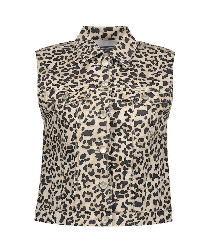 Geisha Gilet Leopard