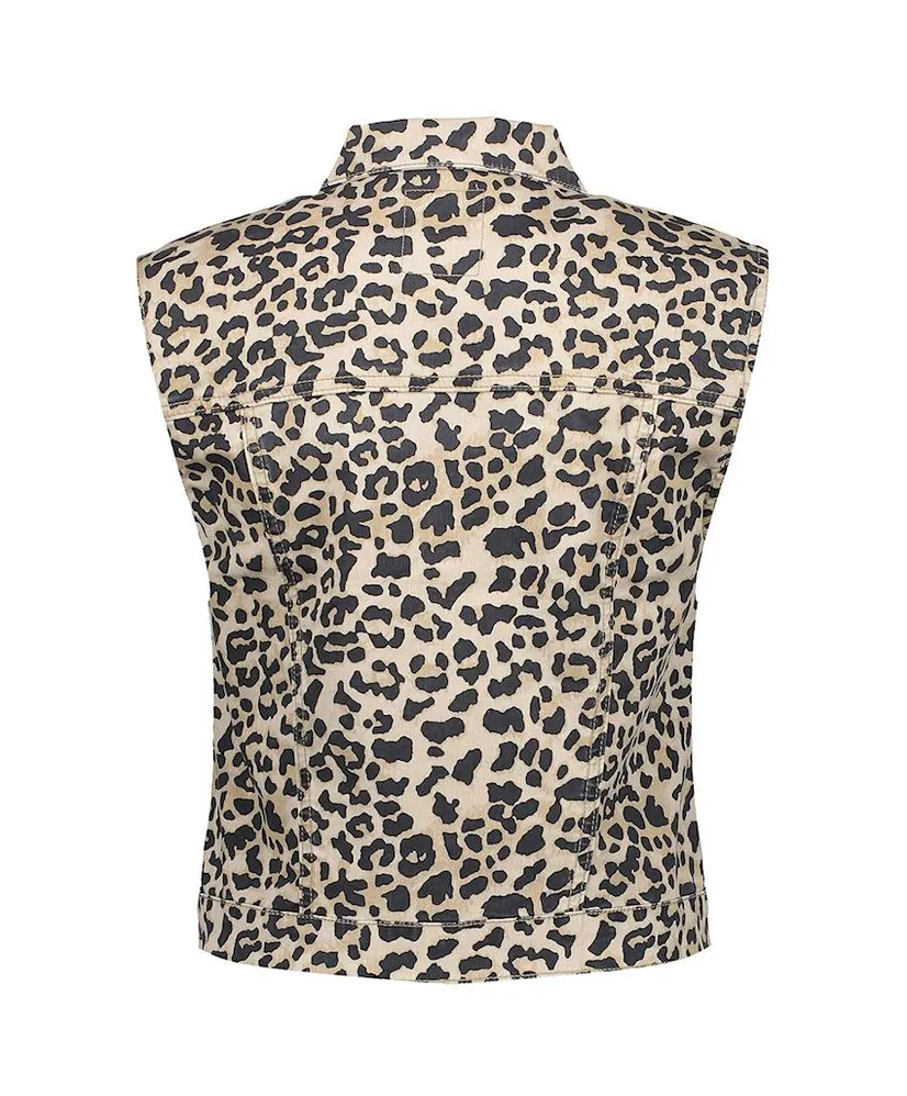 Geisha Gilet Leopard