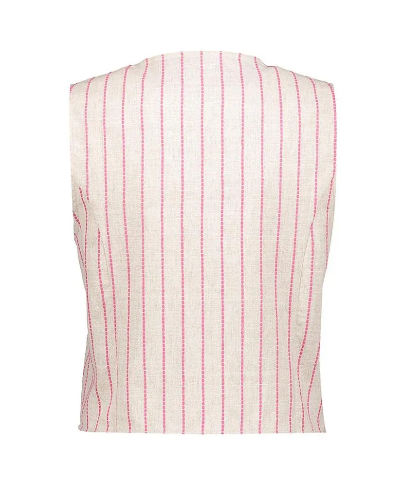 Geisha Gilet Pinstripe