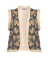 Geisha Gilet Print