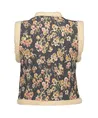 Geisha Gilet Print