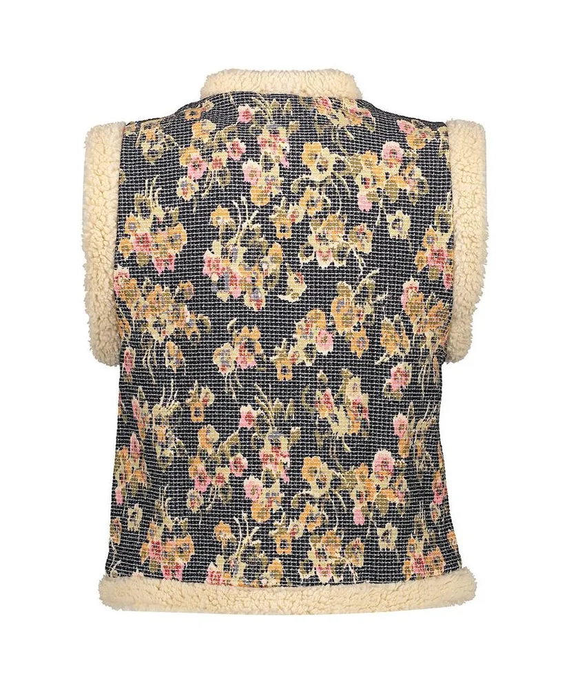 Geisha Gilet Print