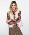 Geisha Gilet Teddy Embroidery