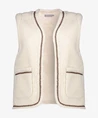 Geisha Gilet Teddy Embroidery