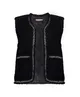 Geisha Gilet Teddy Embroidery