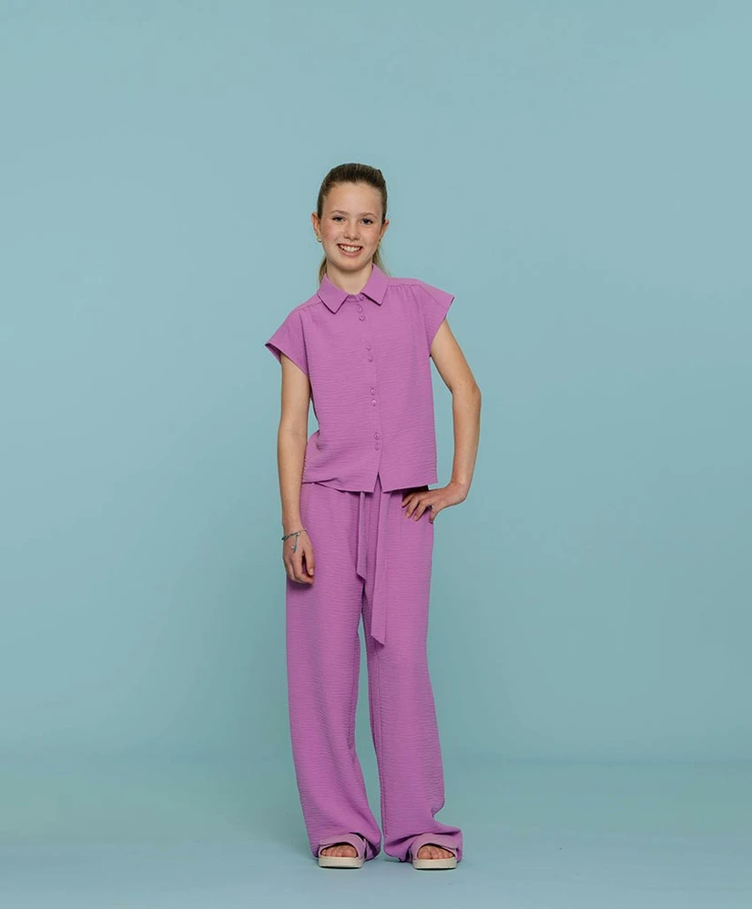 Geisha Girls Blouse Crinckle