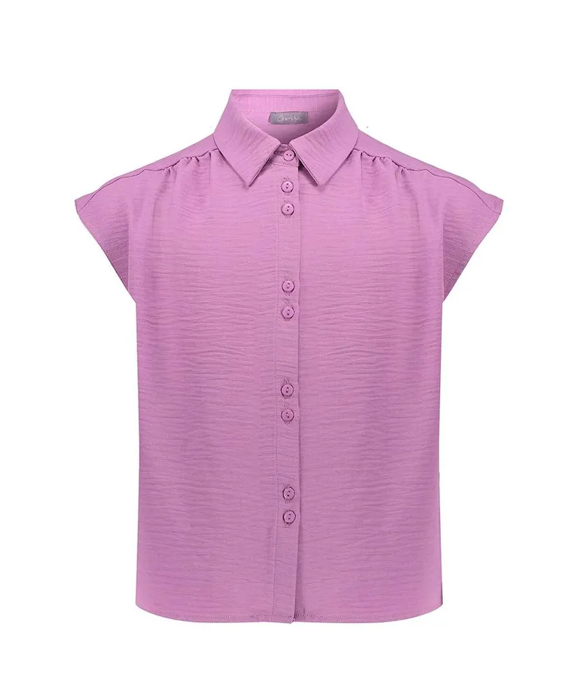Geisha Girls Blouse Crinckle