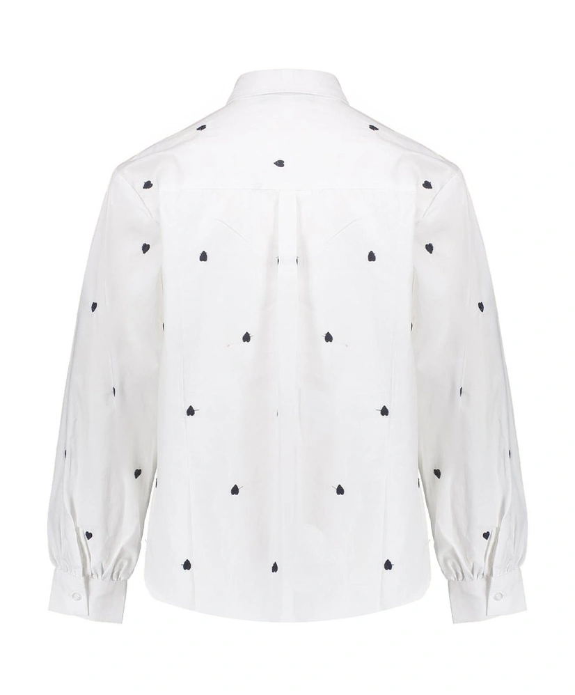 Geisha Girls Blouse Hearts