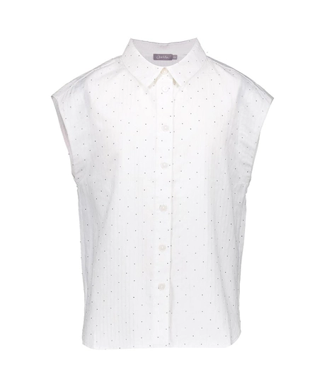 Geisha Girls Blouse Rhinestones