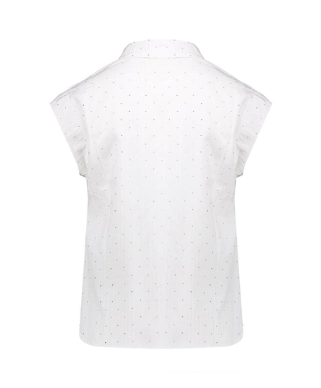 Geisha Girls Blouse Rhinestones