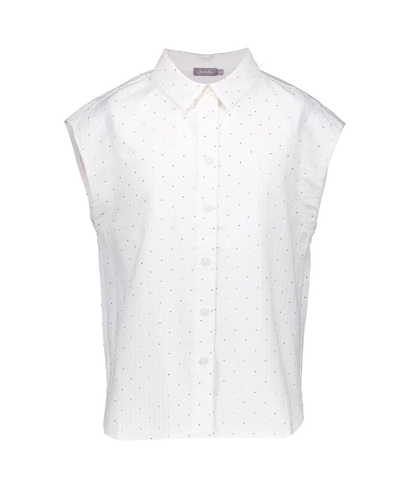 Geisha Girls Blouse Rhinestones
