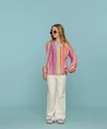 Geisha Girls Blouse Stripe Multicolour