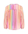 Geisha Girls Blouse Stripe Multicolour