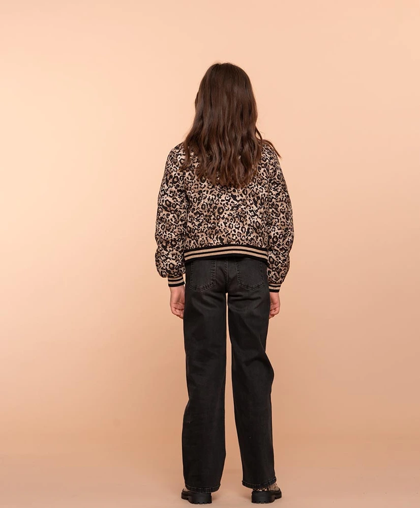 Geisha Girls Bomberjack Leopard
