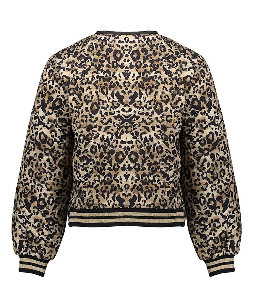 Geisha Girls Bomberjack Leopard