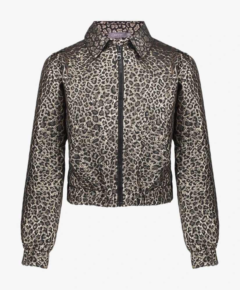 Geisha Girls Bomberjack Leopard