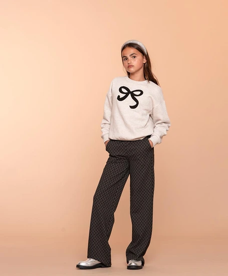 Geisha Girls Broek Jacquard Wide Leg