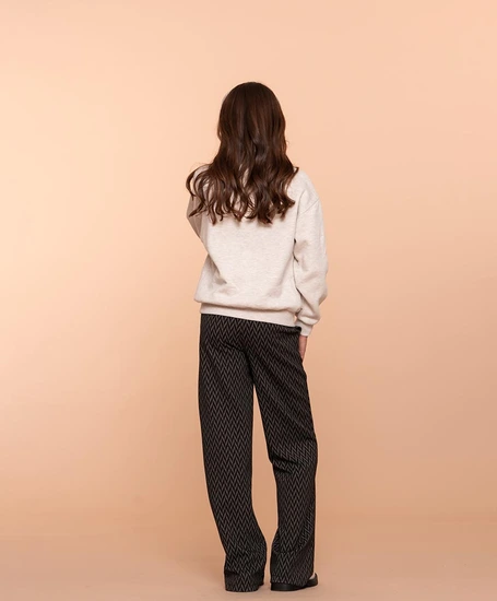 Geisha Girls Broek Jacquard Wide Leg