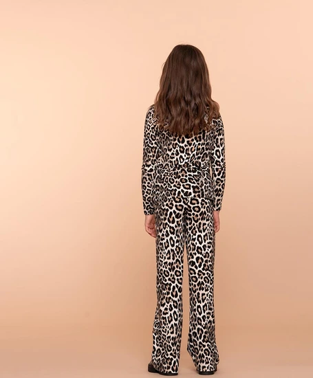 Geisha Girls Broek Panter Wide Leg