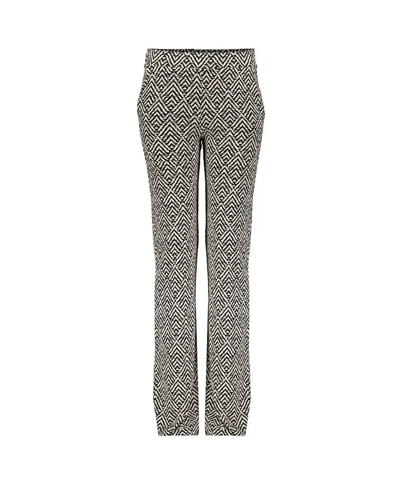 Geisha Girls Broek Wide Leg Graphic Print