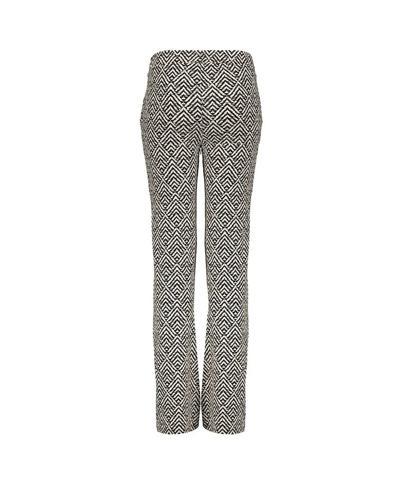 Geisha Girls Broek Wide Leg Graphic Print