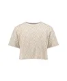 Geisha Girls Cropped Top Jacquard