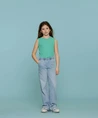 Geisha Girls Cropped Top Rib