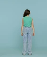 Geisha Girls Cropped Top Rib