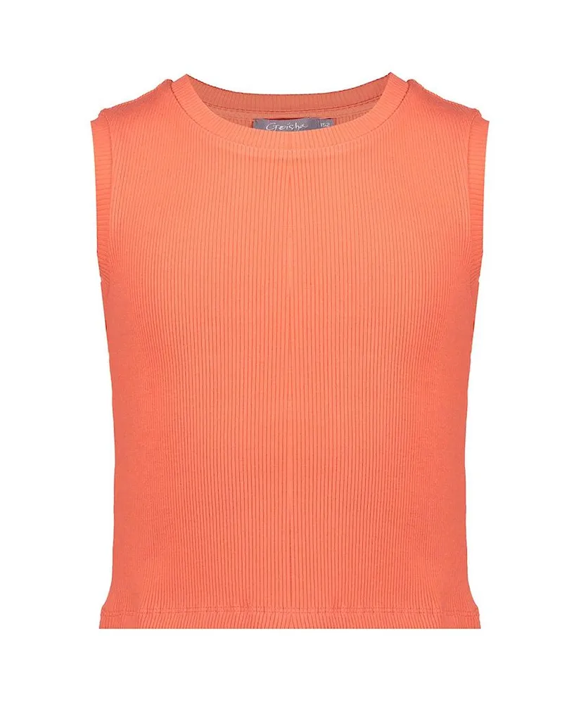 Geisha Girls Cropped Top Rib