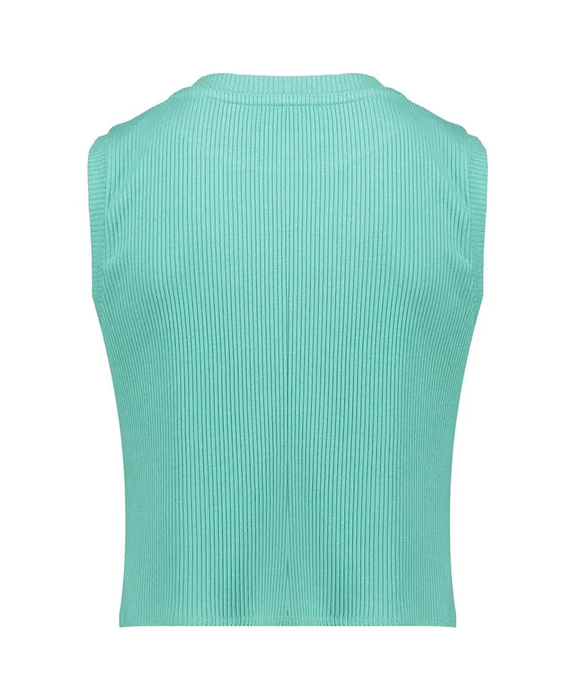 Geisha Girls Cropped Top Rib