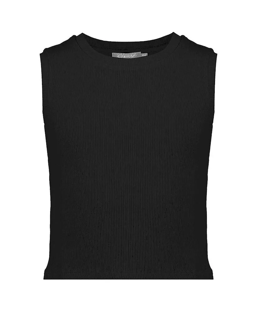 Geisha Girls Cropped Top Rib