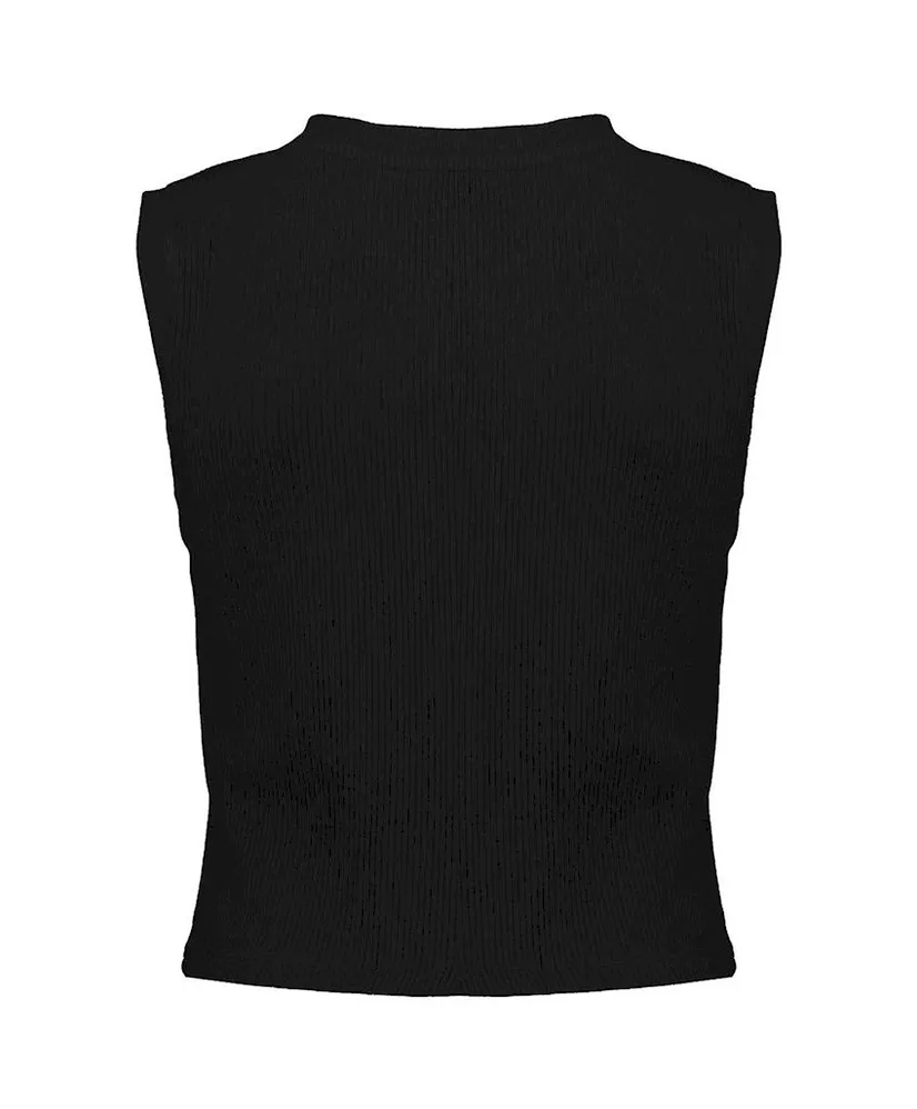 Geisha Girls Cropped Top Rib