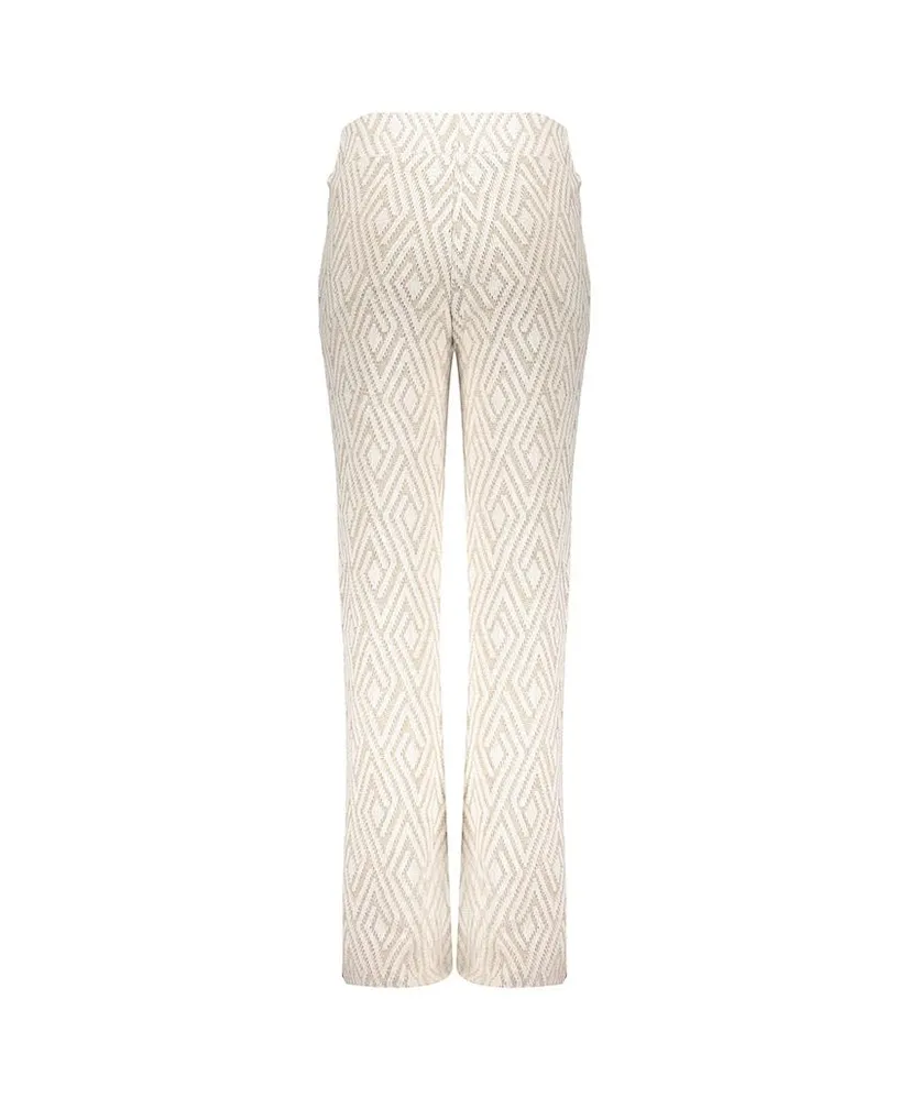 Geisha Girls Flared Broek Jacquard