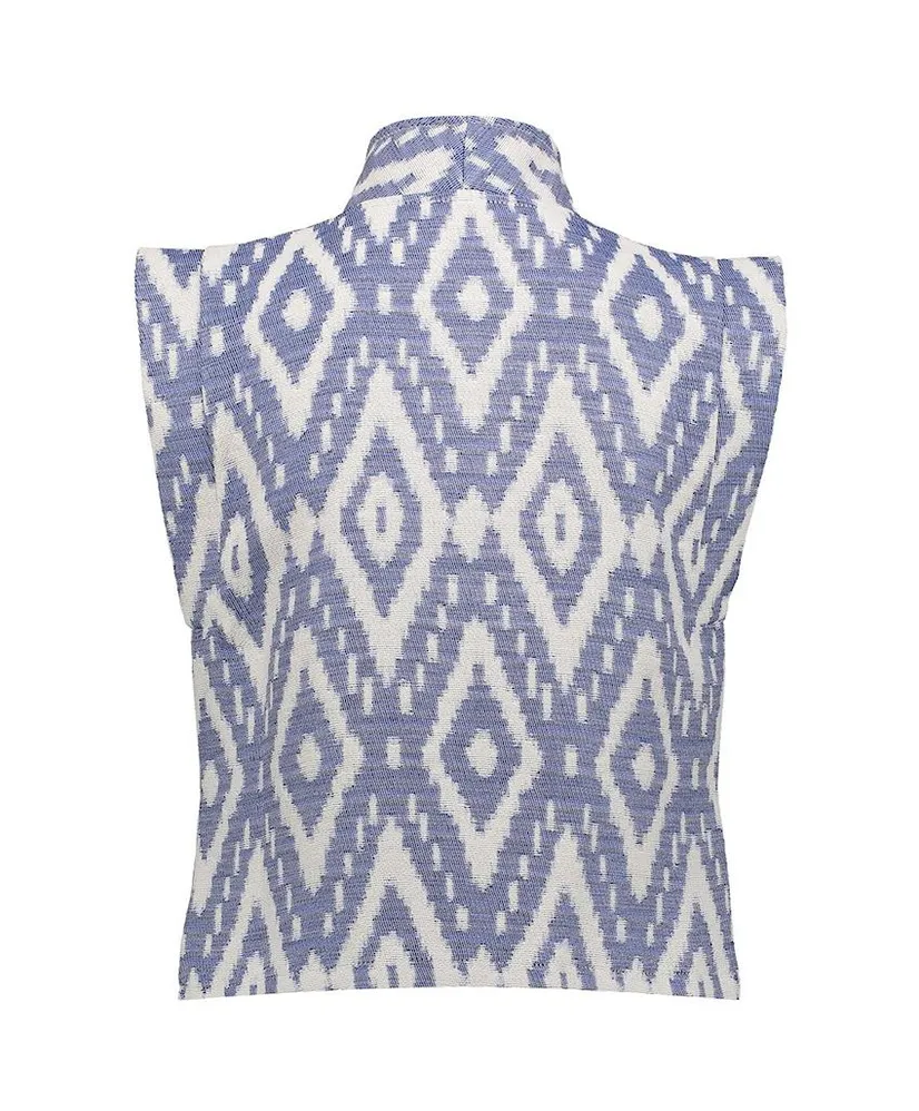 Geisha Girls Gilet Aztec Print