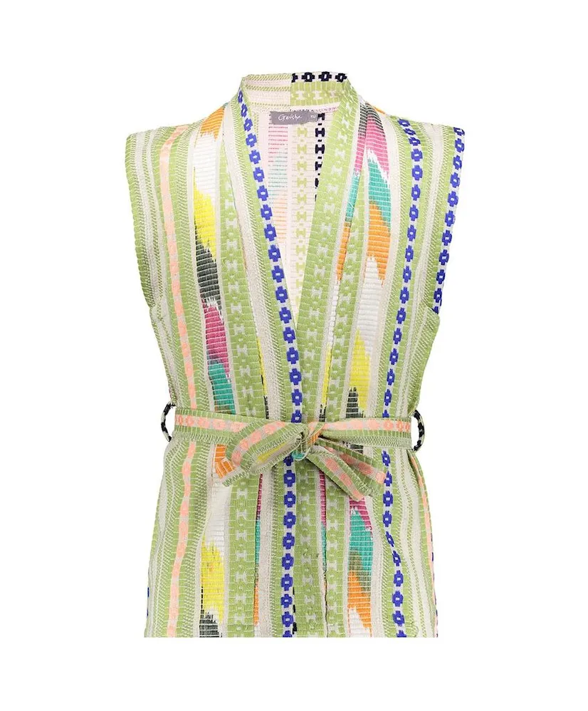 Geisha Girls Gilet Fancy Woven