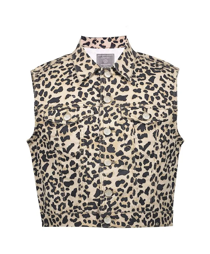 Geisha Girls Gilet Leopard