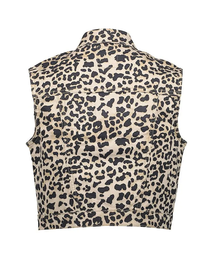 Geisha Girls Gilet Leopard