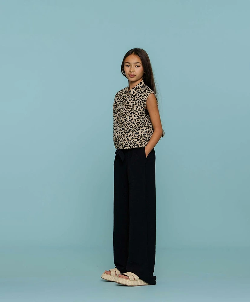 Geisha Girls Gilet Leopard