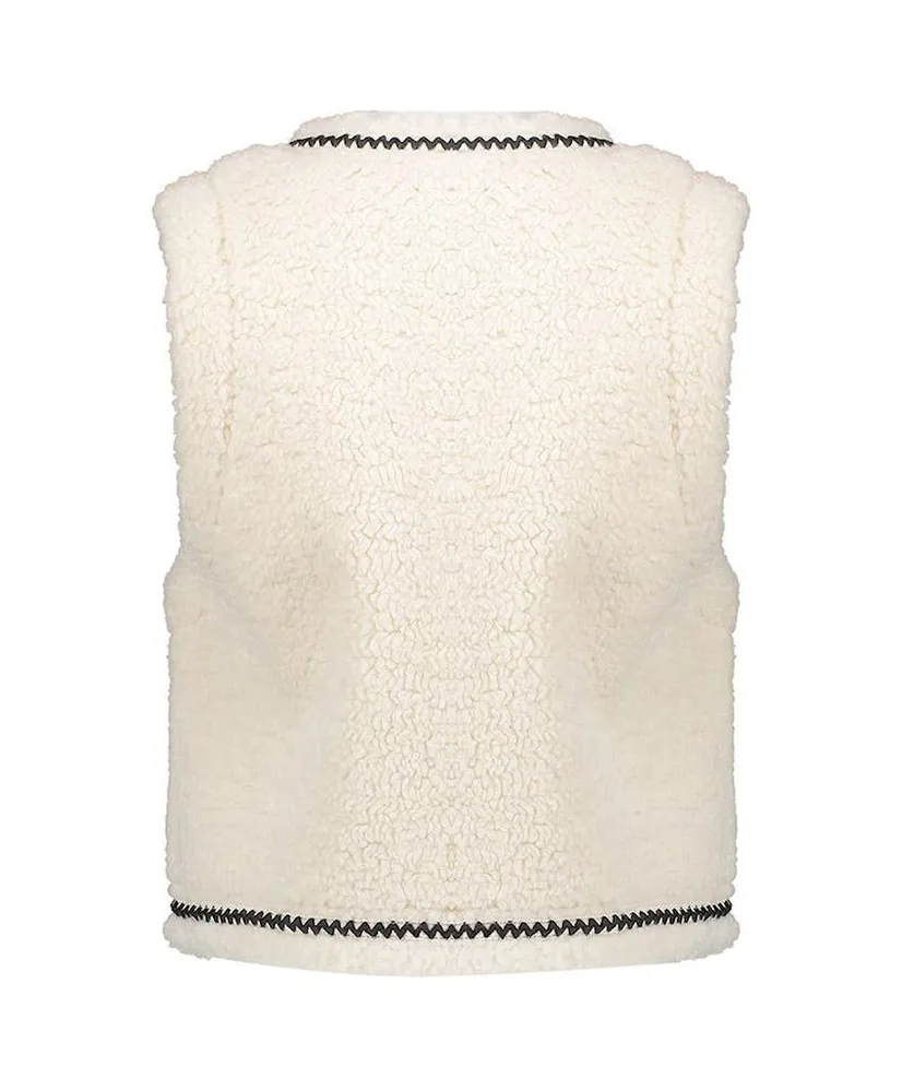 Geisha Girls Gilet Teddy Embroidery