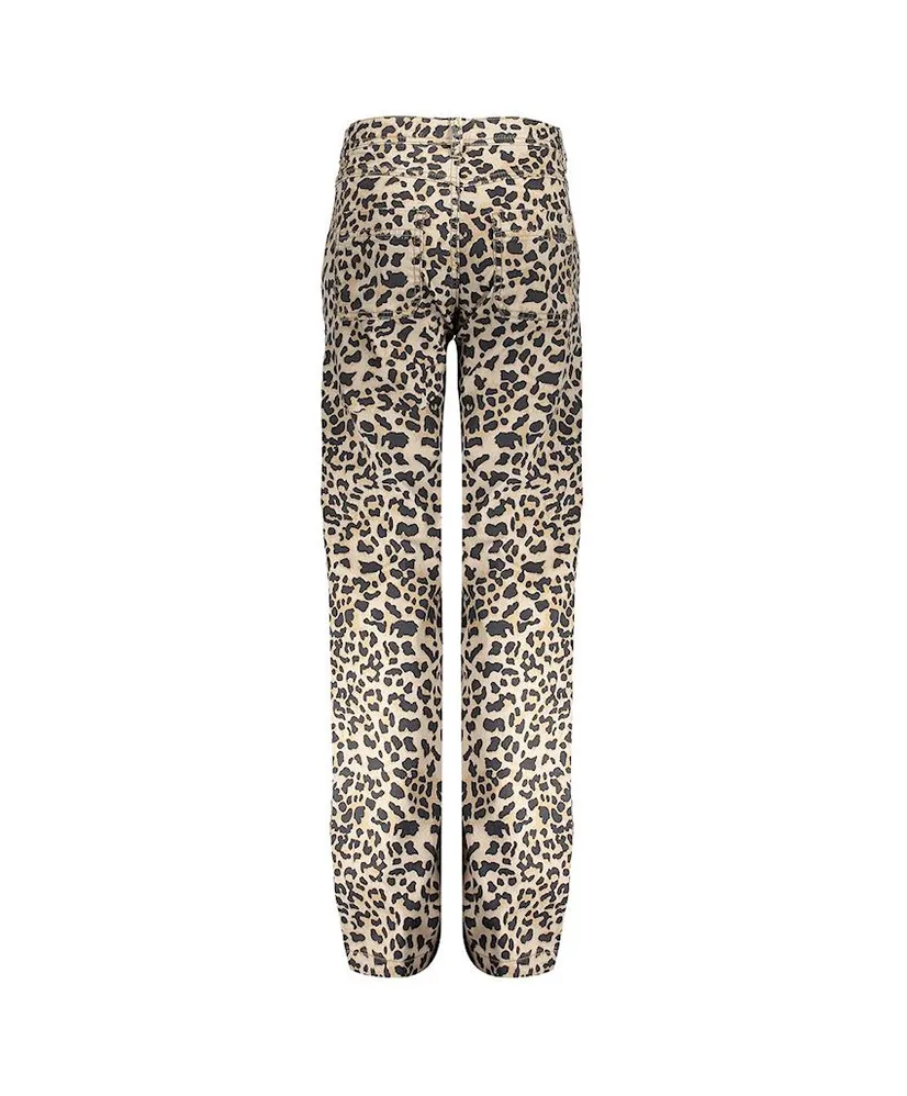 Geisha Girls Jeans Leopard Print