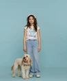 Geisha Girls Jeans Wide Leg Elastic