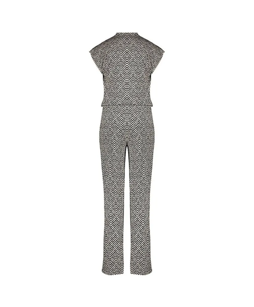 Geisha Girls Jumpsuit Allover Print