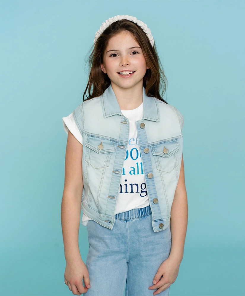 Geisha Girls Spijker Gilet Jogg