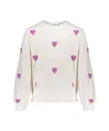 Geisha Girls Sweater Hearts Terry