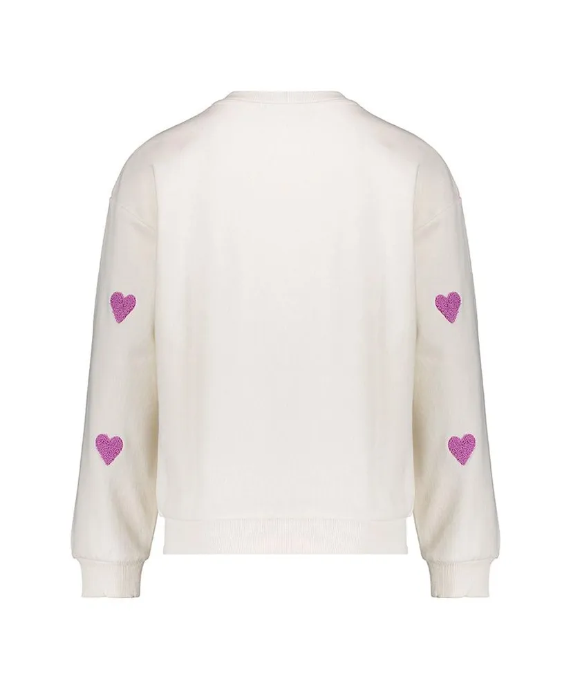 Geisha Girls Sweater Hearts Terry