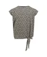 Geisha Girls Top Knot Allover Print