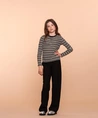 Geisha Girls Top Striped Ajour
