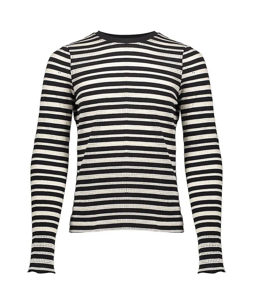 Geisha Girls Top Striped Ajour